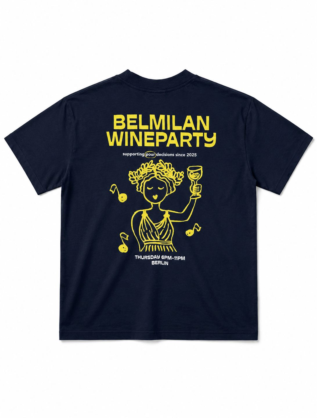 T-Shirt - Belmilan Wineparty
