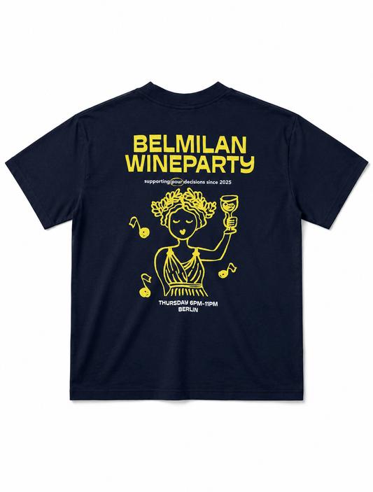T-Shirt - Belmilan Wineparty