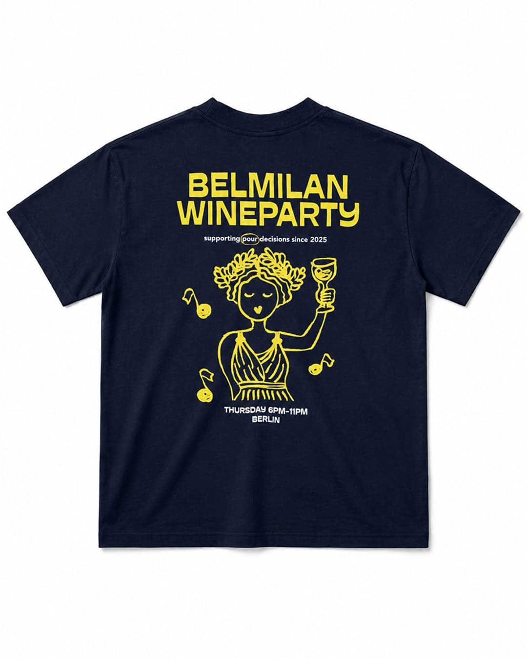 T-Shirt - Belmilan Wineparty